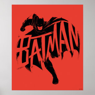 Poster Nome do Pincel de Tinta Batman