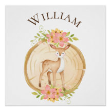 Nome Florestal de Bebê Veado Fofo