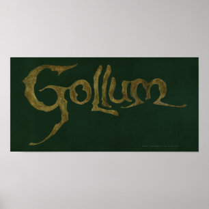 Poster Nome GOLLUM™ - Texturizado