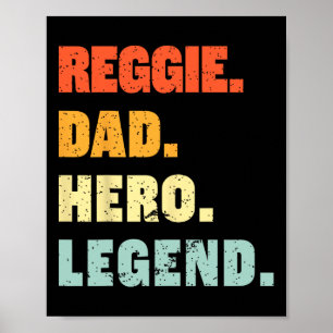 Poster Nome Personalizado Personalizado Da Legenda Herói 