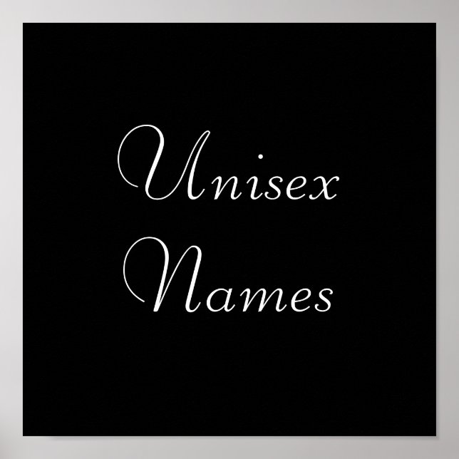 Poster Nomes (Frente)