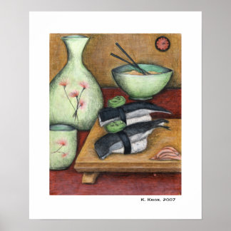 Poster Noodles e Fishes