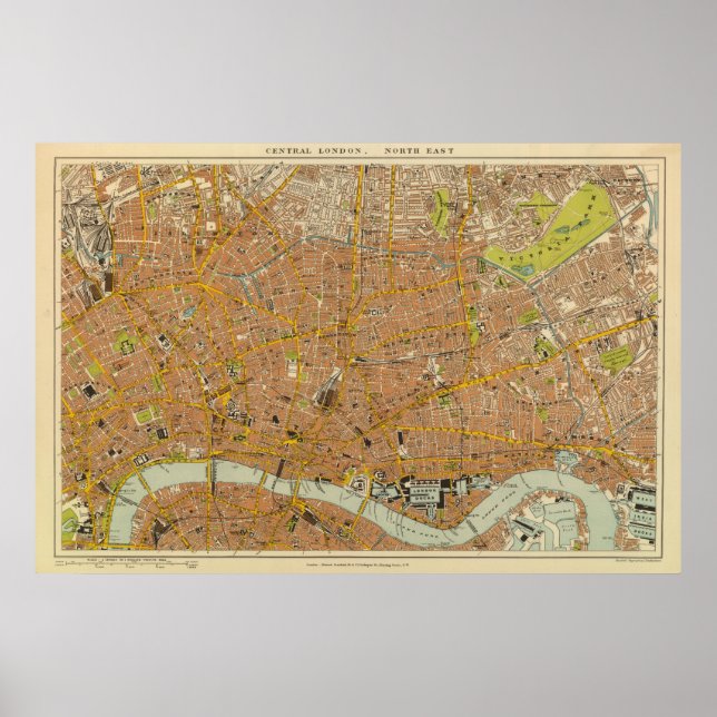 Pôster Nordeste de Londres (Frente)