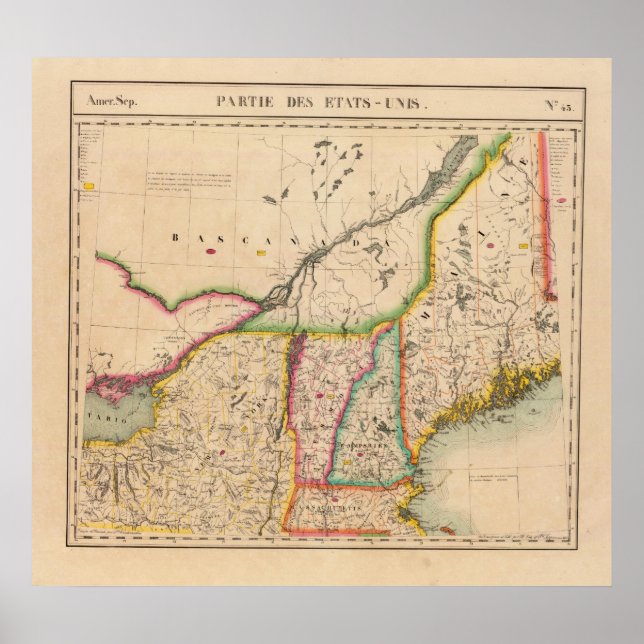 Pôster Nordeste dos Estados Unidos 43 (Frente)