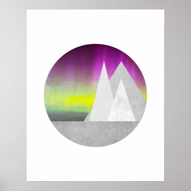 Poster Nordic Landscape (Frente)