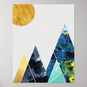 Poster Nórdico, Arte de Parede Nórdica, Arte Esc