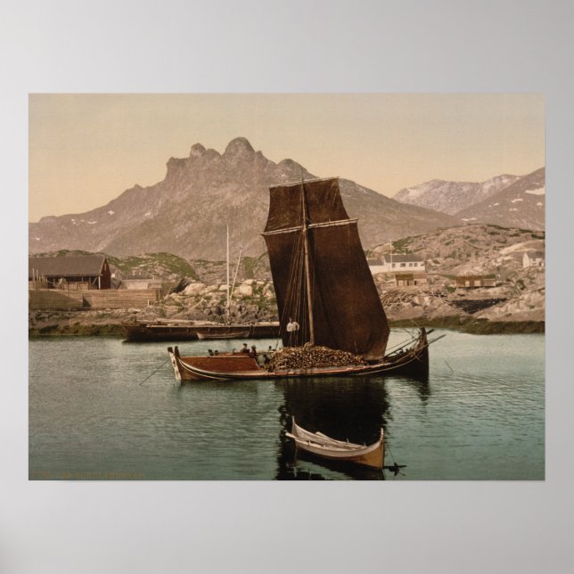 Pôster Nordlandsbaat, Nordland, Noruega (Frente)