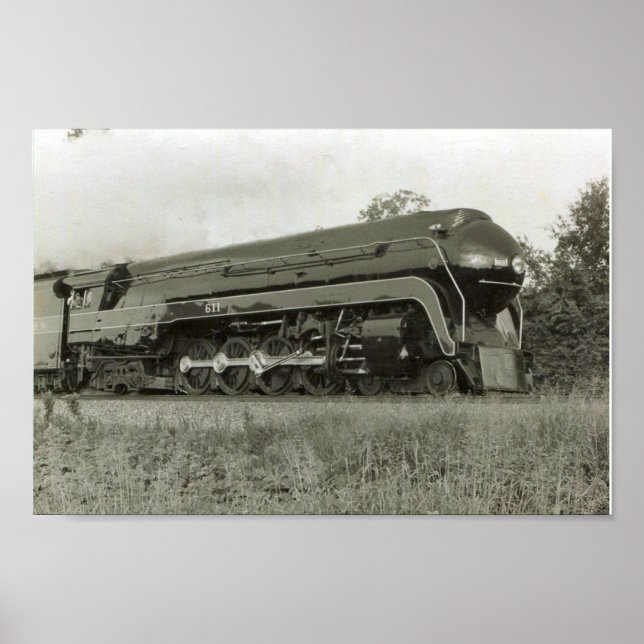 Pôster Norfolk & Western 611 (Frente)