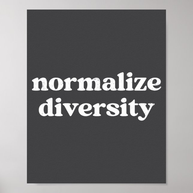 Poster Normalizar Diversidade (Frente)
