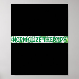 Poster Normalizar Terapia Guerreiro de Conscientização so