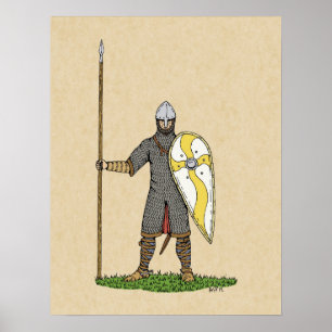 Pôster Norman Knight Circa 1066