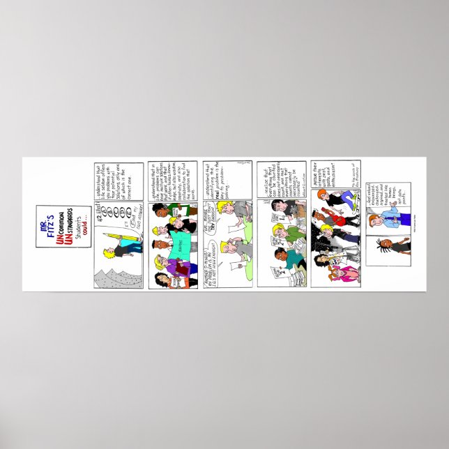 Pôster Normas comuns das Nações Unidas de Fitz (Frente)