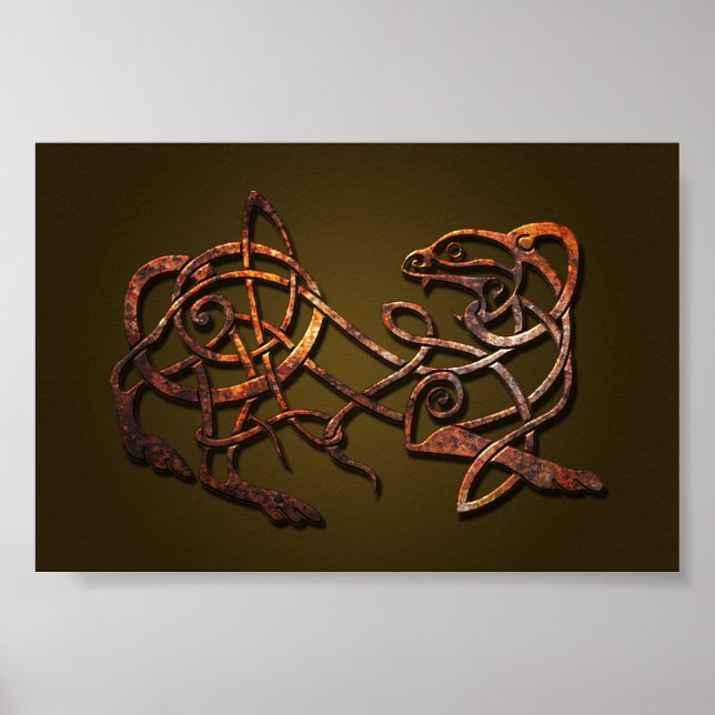 Poster Norse Lion (Frente)