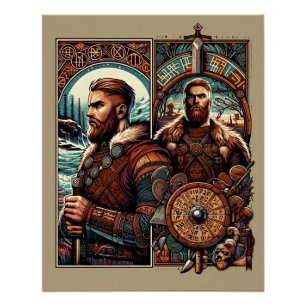 Pôster Norse Warrior Legacy