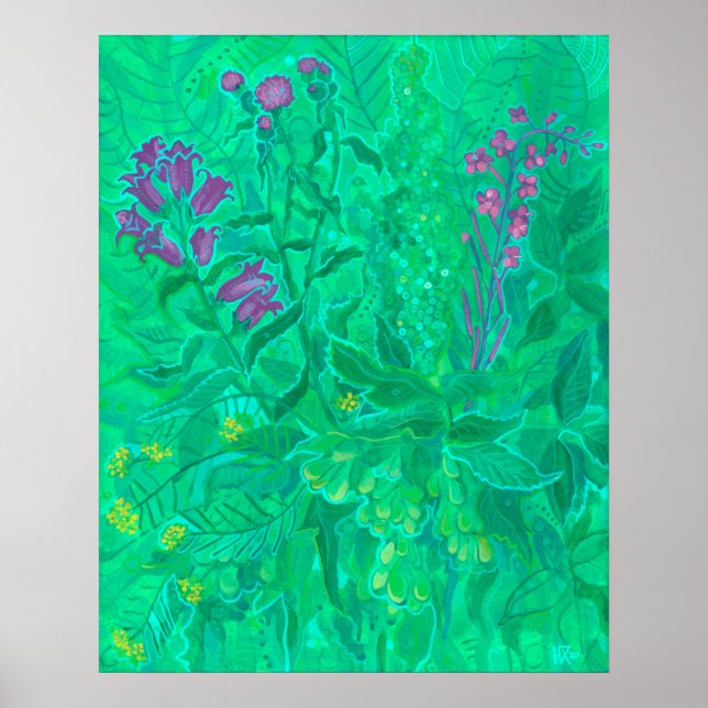 Poster Norte Flores-Flores-de-Verão (Frente)