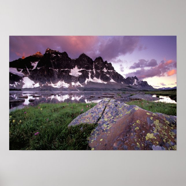 Poster North America, Canada, Alberta, Jasper (Frente)