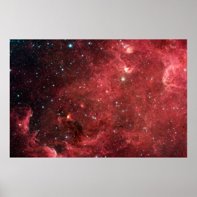 Poster North America Nebula Infrared (Frente)