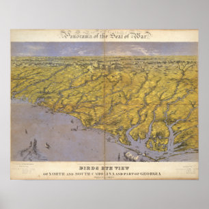 Pôster North and South Carolina 2