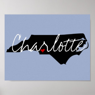Pôster North Carolina Town