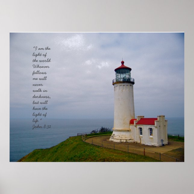 Pôster North Head Lighthouse, (Frente)