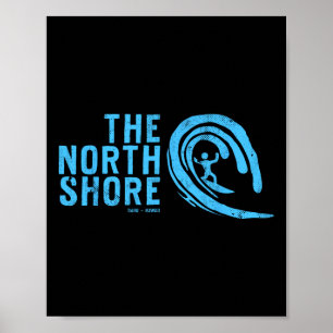 Poster North Shore Oahu Hawaii
