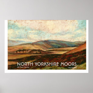 Pôster North Yorkshire amarra o impressão/poster.