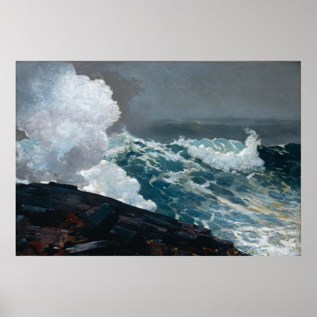 Poster Northeaster de Homer (Frente)