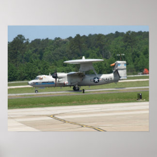 Pôster Northrop Grumman E-2C Hawkeye.