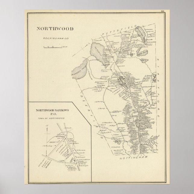 Poster Northwood, Rockingham Co (Frente)