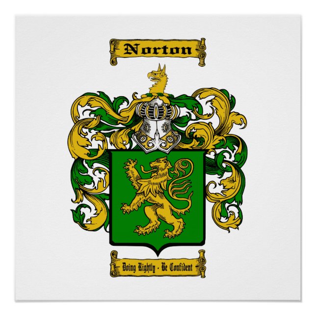 Pôster Norton (Frente)