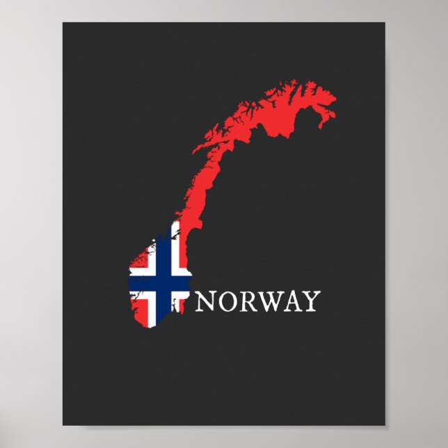 Poster Noruega (Frente)