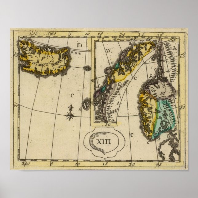 Poster Noruega (Frente)