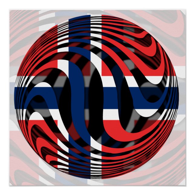 Pôster Noruega nº 1 (Frente)