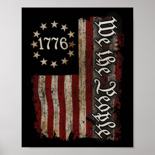 Poster Nós, A História Pessoas Americana 1776 Independênc