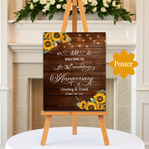Poster Nós Ainda Fazemos Luzes De Cordas De 30 Casamento