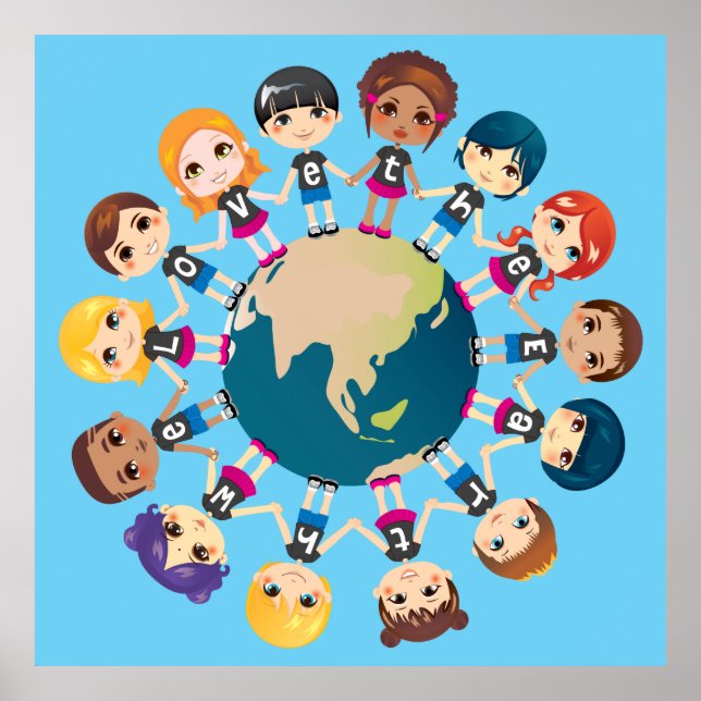 Poster Nós amamos a Terra (Frente)