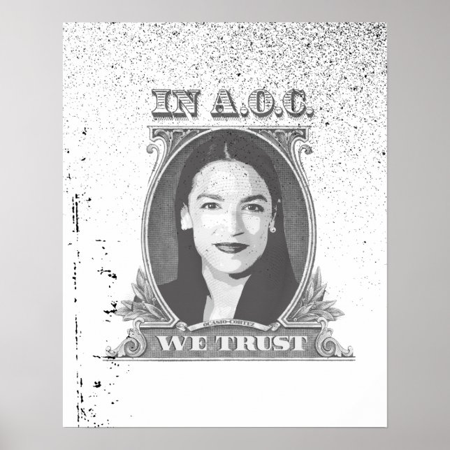 Poster Nós Confiamos na AOC (Frente)