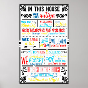 Poster Nós fazemos o autismo