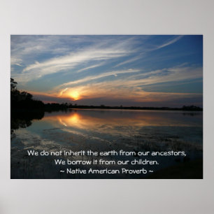 Pôster Nós não fazemos inheret a terra…