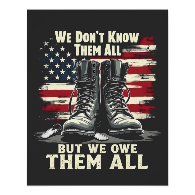 Pôster Nós não os conhecemos todos, mas nós os possuímos (Frente)