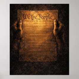 Poster Nós, o Povo da Constituição dos EUA 