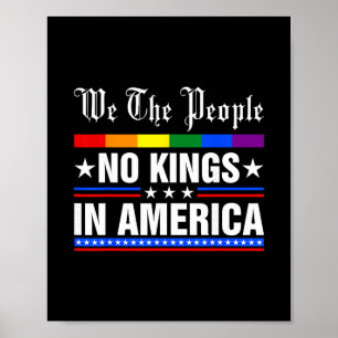 Poster Nós, o Povo, Sem Reis na América, Anti-trump Engra