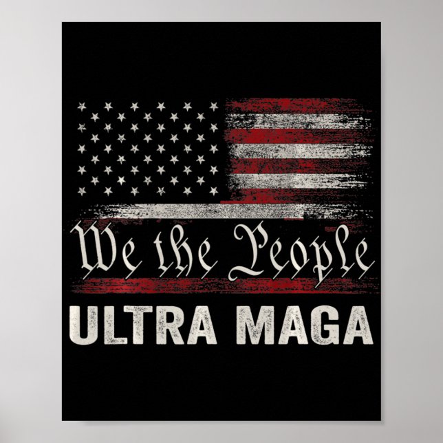 Poster Nós O Povo Ultra Maga (Frente)