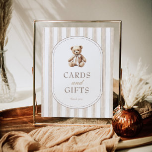 Poster Nós Podemos Ampliar Cartões de Chá de fraldas de E