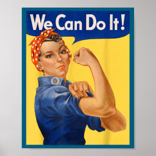 Poster Nós Podemos Isso Rosie Riveter Feminista