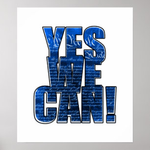 Poster Nós somos as Pessoas de Obama!