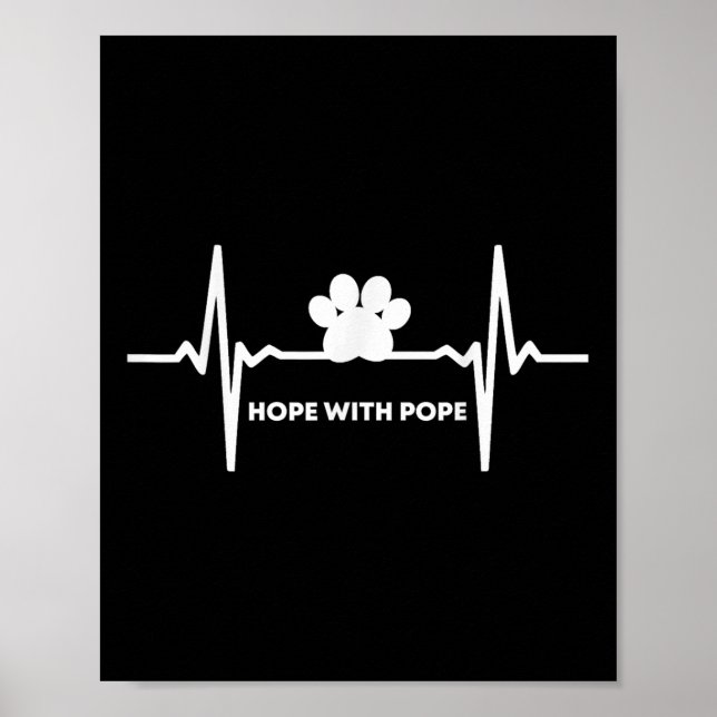 Poster Nós Temos Esperança Com O Papa T  (Frente)