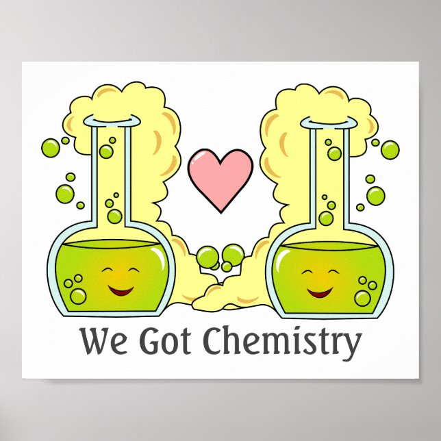 Poster Nós Temos Química (Frente)