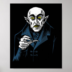 Poster Nosferatu Halloween Vampire Horror Dracula