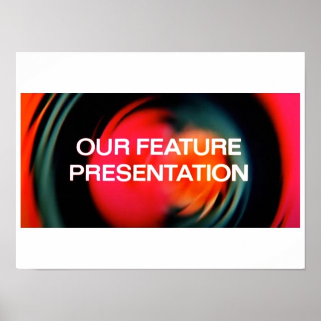 Poster Nossa Apresentação de Recursos (Matte Impressão) (Frente)